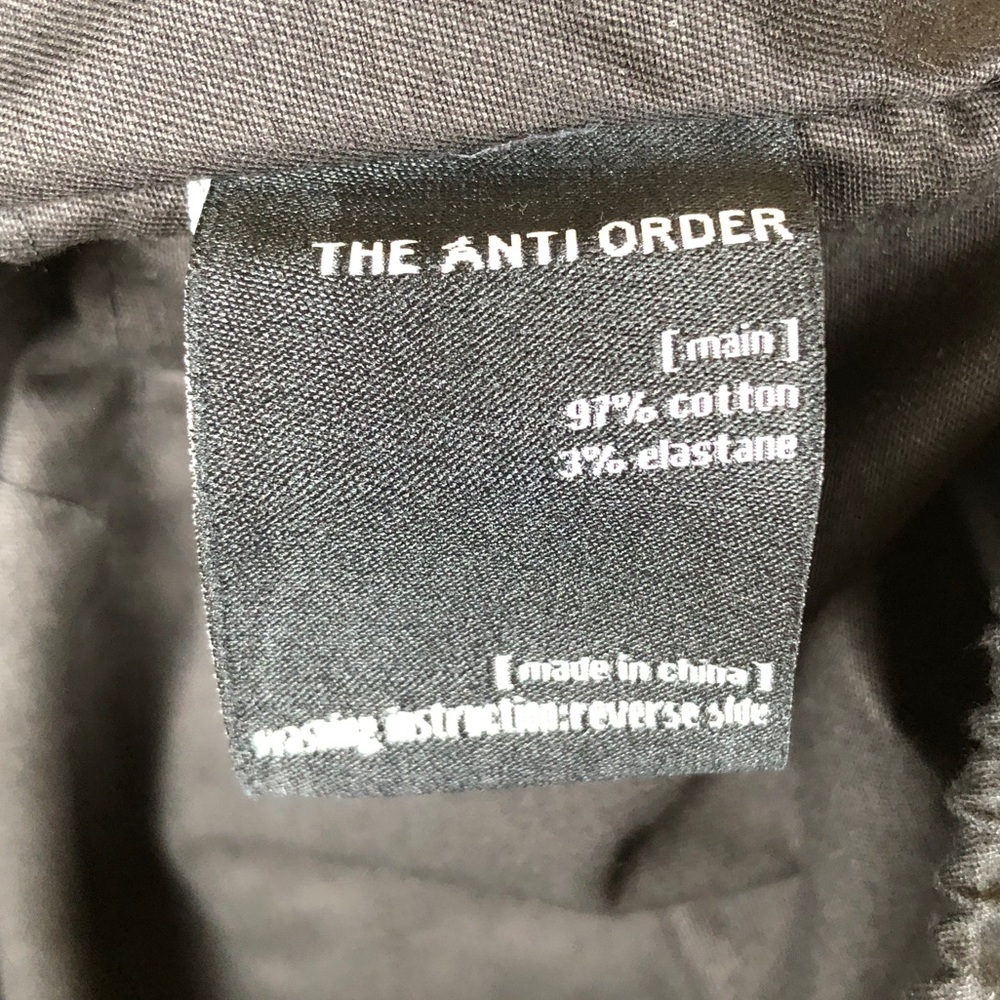 The Anti-Order Black/Red Joggers. 4 Pockets. Size- XS - Picture 14 of 14